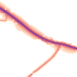 Daytime road noise heatmap for CW6 9JA