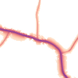 Daytime road noise heatmap for CW6 9JF