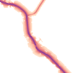 Daytime road noise heatmap for CW6 9JP
