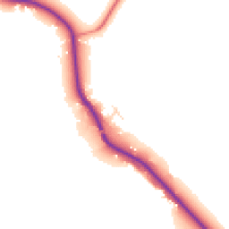 Daytime road noise heatmap for CW6 9JU