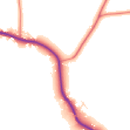 Daytime road noise heatmap for CW6 9JY