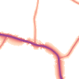 Daytime road noise heatmap for CW6 9LP