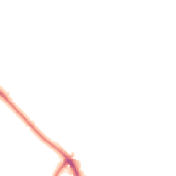 Night-time road noise heatmap for CW6 9LW