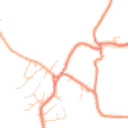 Daytime road noise heatmap for CW6 9PE