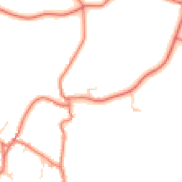 Daytime road noise heatmap for CW6 9PL
