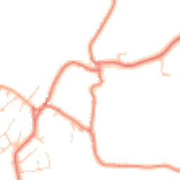 Daytime road noise heatmap for CW6 9PW