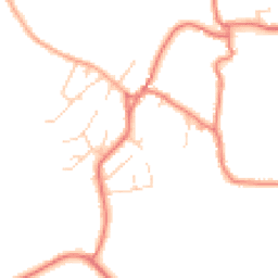 Daytime road noise heatmap for CW6 9QP