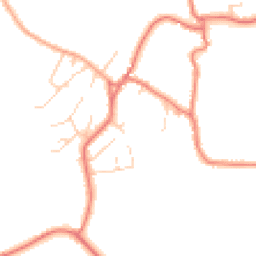 Daytime road noise heatmap for CW6 9QX