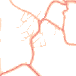 Daytime road noise heatmap for CW6 9QY