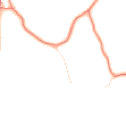 Daytime road noise heatmap for CW6 9RR