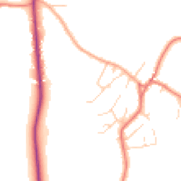 Daytime road noise heatmap for CW6 9SG