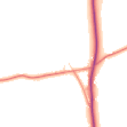 Daytime road noise heatmap for CW6 9TQ