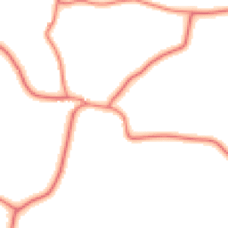 Daytime road noise heatmap for CW6 9TS