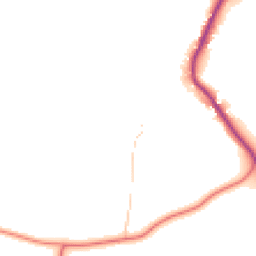 Daytime road noise heatmap for CW6 9TZ