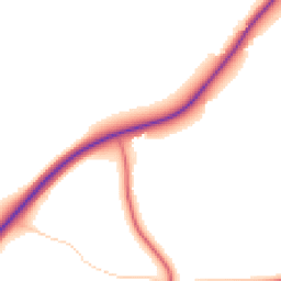 Daytime road noise heatmap for CW6 9YQ