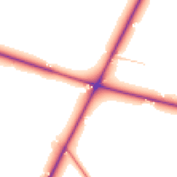 Daytime road noise heatmap for CW6 9YW