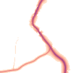 Daytime road noise heatmap for CW6 9ZA