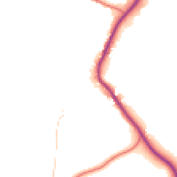 Daytime road noise heatmap for CW6 9ZD
