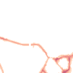 Night-time road noise heatmap for CW8 1AP