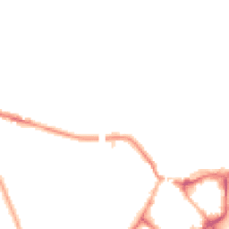 Night-time road noise heatmap for CW8 1AT