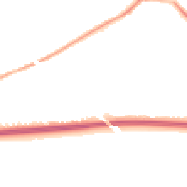 Night-time road noise heatmap for CW8 1RG