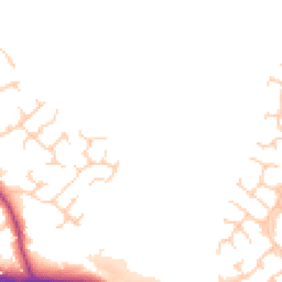 Daytime road noise heatmap for CW8 1TT