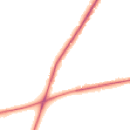 Night-time road noise heatmap for CW8 2AW