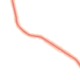 Daytime road noise heatmap for CW8 2BW