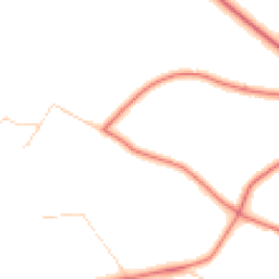 Daytime road noise heatmap for CW8 2BZ