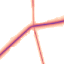 Daytime road noise heatmap for CW8 2EU