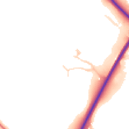 Daytime road noise heatmap for CW8 2GB