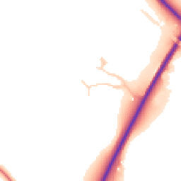 Daytime road noise heatmap for CW8 2GD