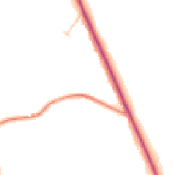 Daytime road noise heatmap for CW8 2HY