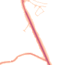 Daytime road noise heatmap for CW8 2HZ