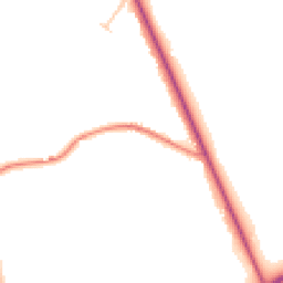 Daytime road noise heatmap for CW8 2JJ