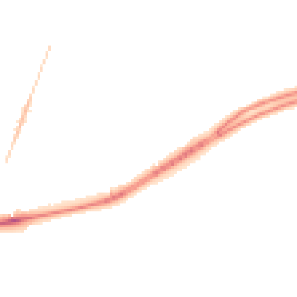 Night-time road noise heatmap for CW8 2JT
