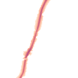Night-time road noise heatmap for CW8 2LR