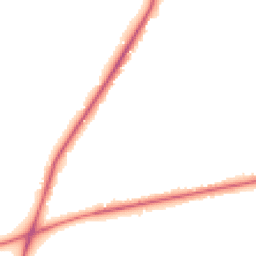 Night-time road noise heatmap for CW8 2QZ