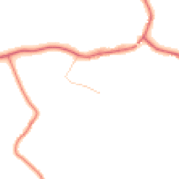 Daytime road noise heatmap for CW8 2RH