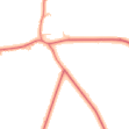Daytime road noise heatmap for CW8 2RJ