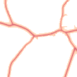 Daytime road noise heatmap for CW8 2RP