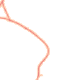 Daytime road noise heatmap for CW8 2RS
