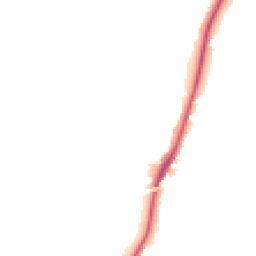 Night-time road noise heatmap for CW8 2TA