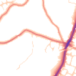 Daytime road noise heatmap for CW8 2TB