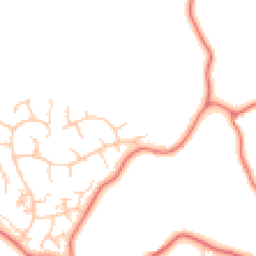 Daytime road noise heatmap for CW8 2UF