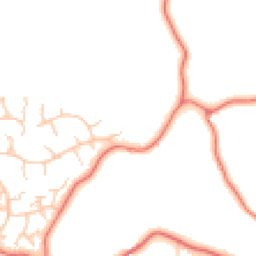 Daytime road noise heatmap for CW8 2UN