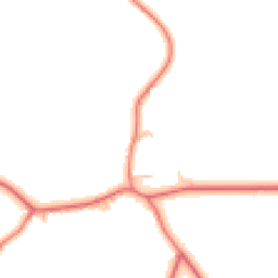 Daytime road noise heatmap for CW8 2WA