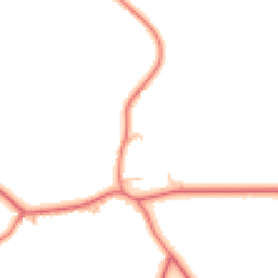 Daytime road noise heatmap for CW8 2WB