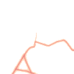 Daytime road noise heatmap for CW8 2ZR