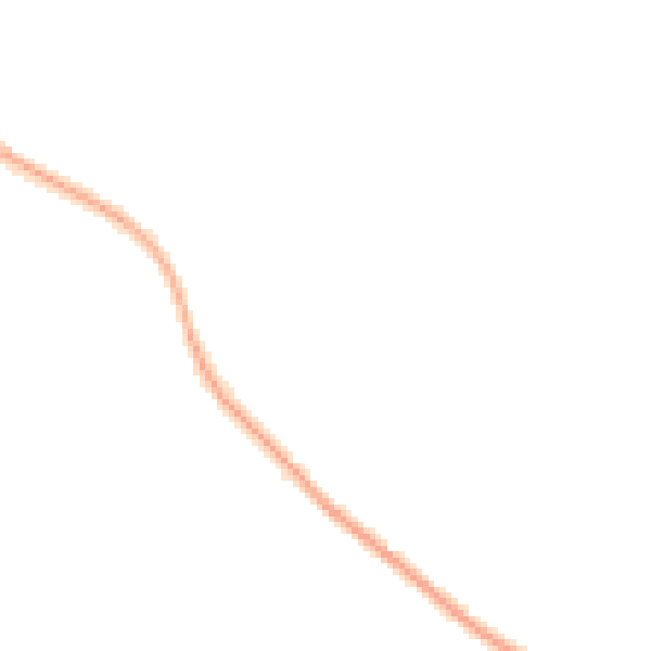 Night-time road noise heatmap for CW8 3BT